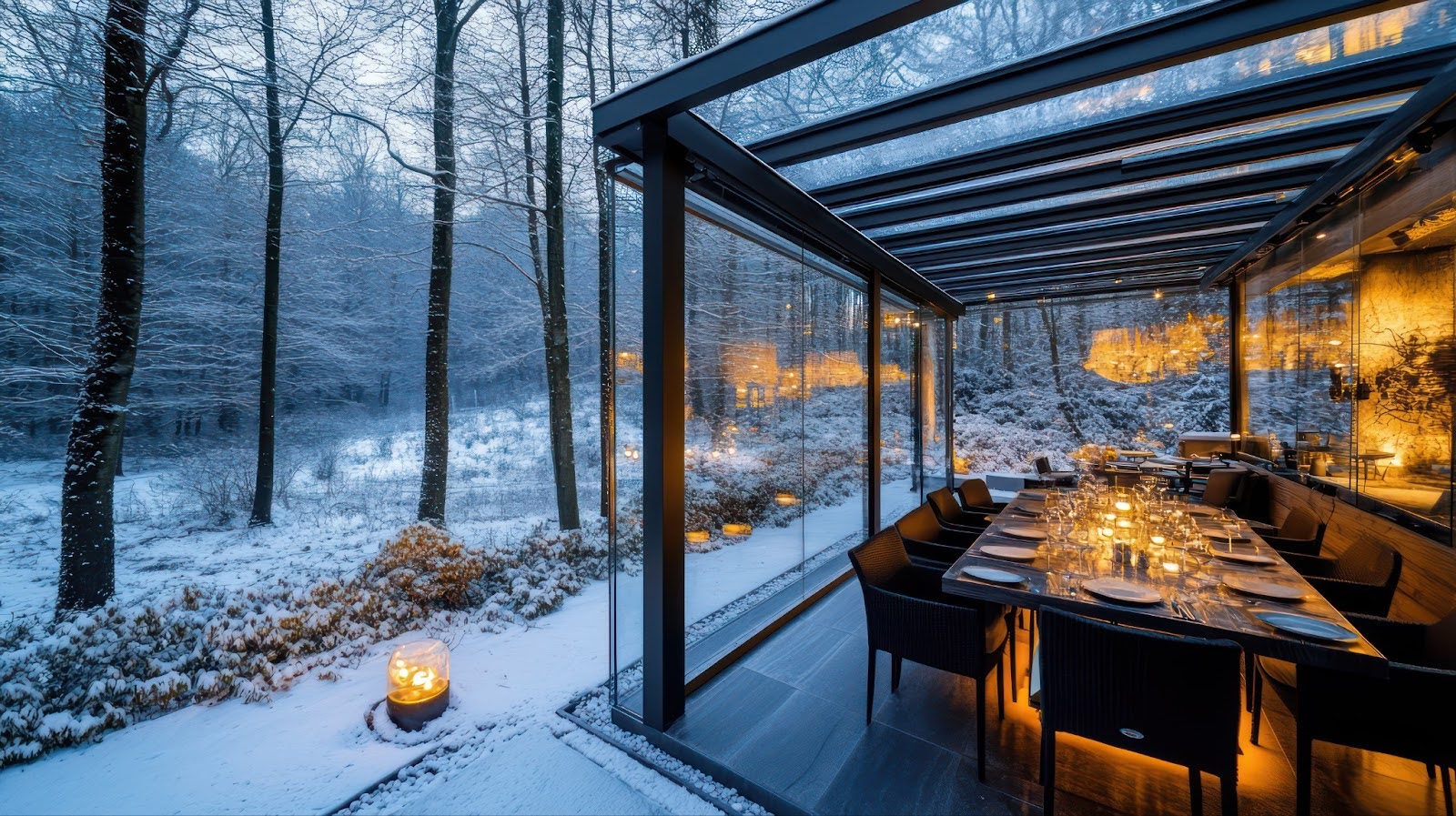 outdoor dining space design | Studio M Architects